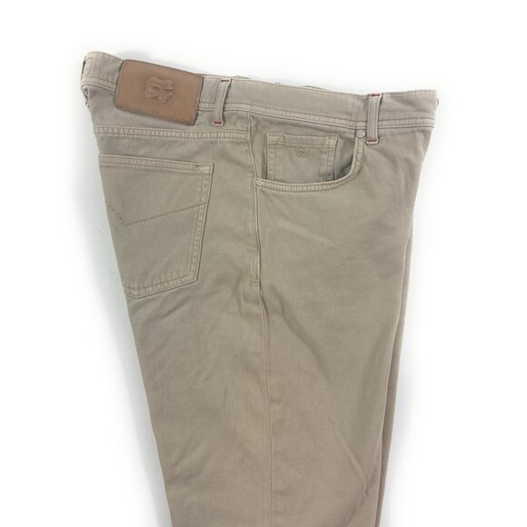 Marco Pescarolo Mens Nerano M18 5 Pocket Pants Size 32x29 Made In Italy - Picture 1 of 14